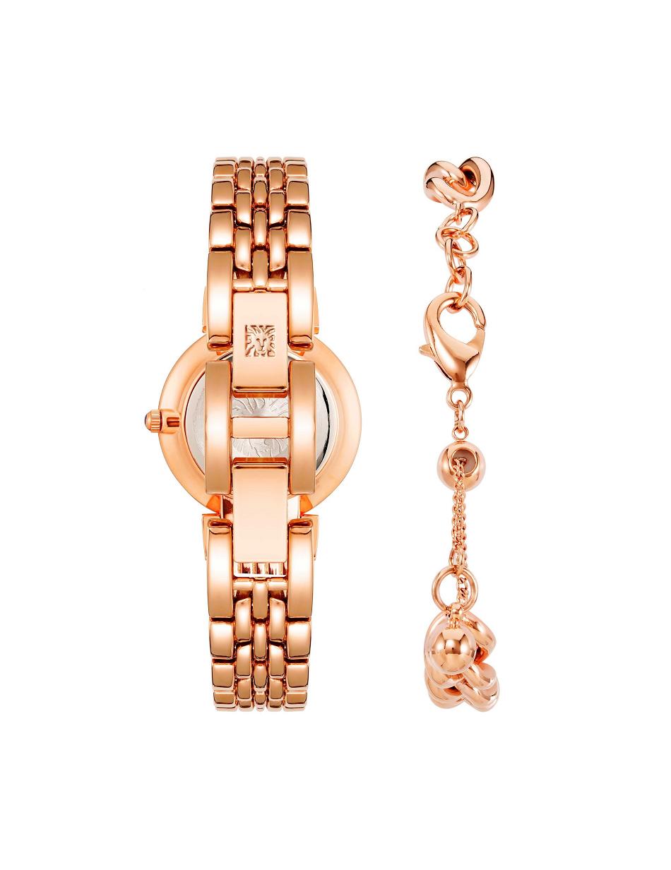 Ensembles Anne Klein Premium Crystal Watch and Bracelet   | NCX-5561242